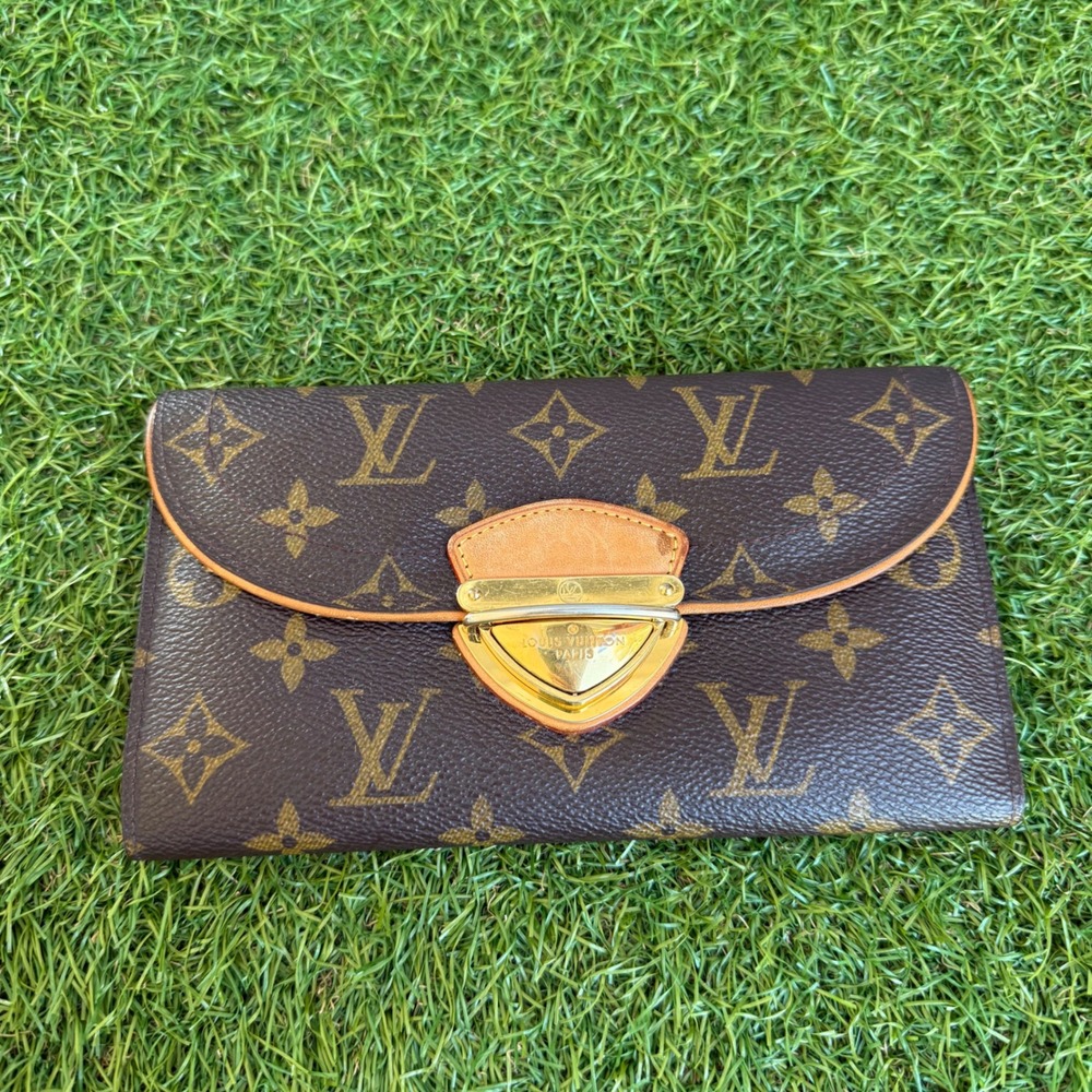 Louis Vuitton Monogram Canvas Eugenie Wallet Brown M60123 MI2121